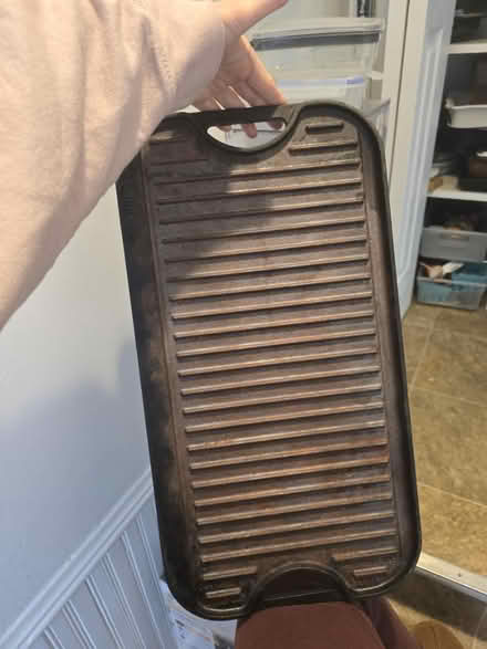 Photo of free Cast iron griddle (Upper Roxborough) #2