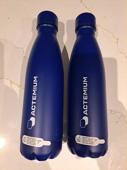 Photo of free Pair of matching steel flasks (Heswall) #1