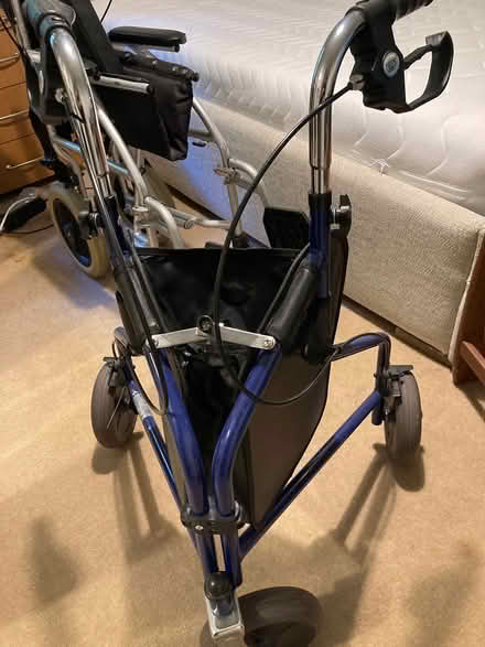 Photo of free NRS 3 wheel walker/ rollator (St. Albans AL1) #1