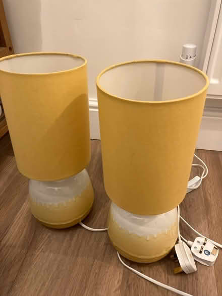Photo of free Pair of table lamps (Firswood M16) #1