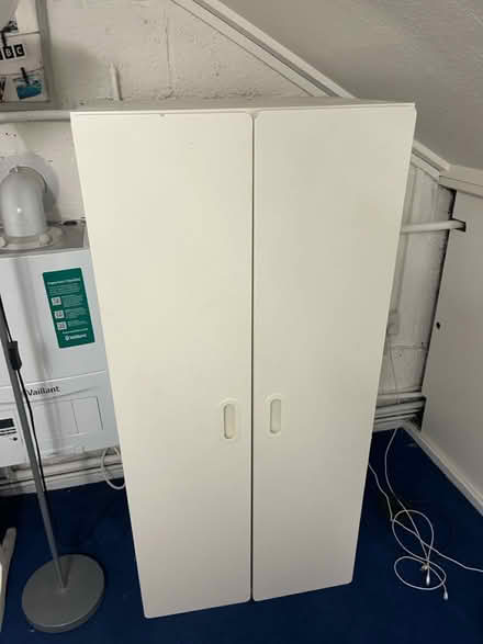 Photo of free Small white wardrobe (Blackfen DA15) #1