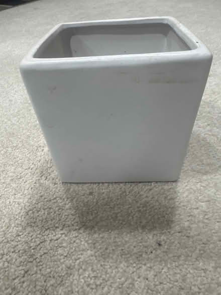 Photo of free White ceramic container (Stuyvesant Heights) #1