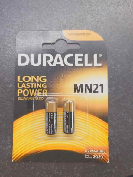 Photo of free Pair unopened MN21 batteries (Putnoe MK41) #1
