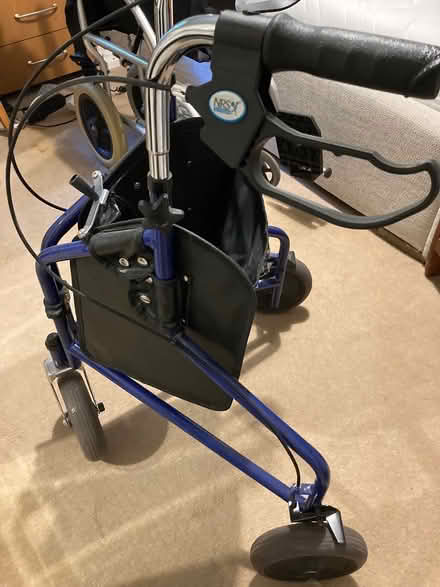 Photo of free NRS 3 wheel walker/ rollator (St. Albans AL1) #2