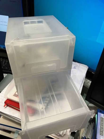 Photo of free 6 SMALL Ikea modular drawers (Llandaff CF5) #1