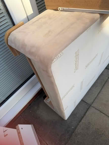 Photo of free Beige divan double bed base (DE21 7SD) #2