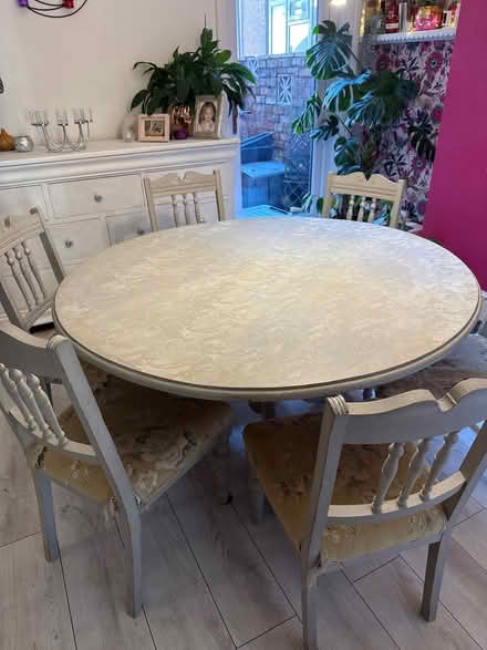 Photo of free Dining table and 6 chairs (Craven Road CV21) #1