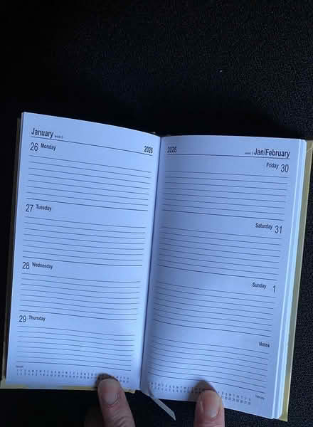 Photo of free 2026 cat pocket diary (Woodseats S8) #2