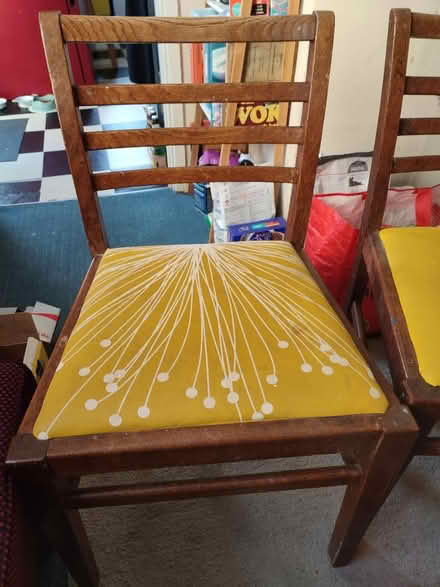Photo of free 3 dining chairs (Grangetown CF11) #1