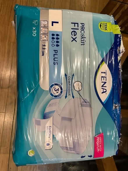 Photo of free Tena plus (Clapham SW4) #1