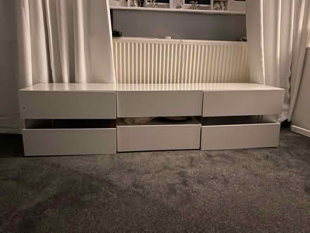 Photo of free White Tv Unit (Staincross S75) #1