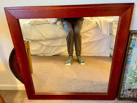 Photo of free Square modern mirror (Penrith CA11) #1