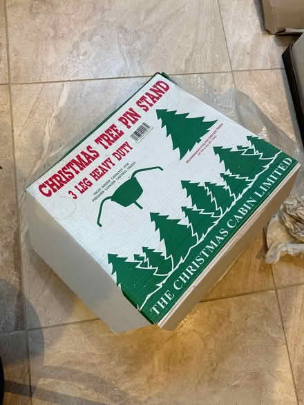 Photo of free Christmas Tree Stand (Burpham, Guildford) #2