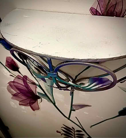 Photo of free Metal Floral SHELF (Ossining NY10562 near fmrs mkt) #2