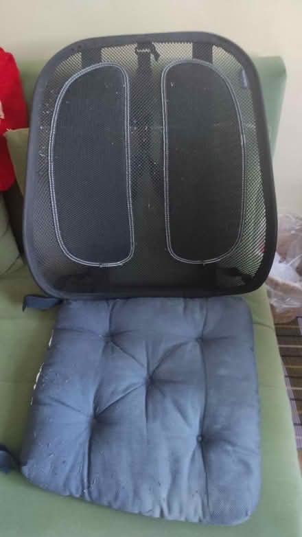 Photo of free office chair back support & pad (Orchard Brae/Comely Bank EH4) #2