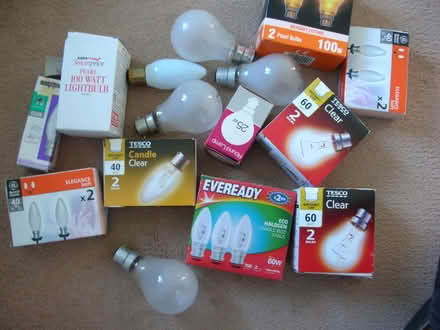 Photo of free Old style 'full power' light bulbs. 40W, 60W, ... (Upton Saint Leonards GL4) #1