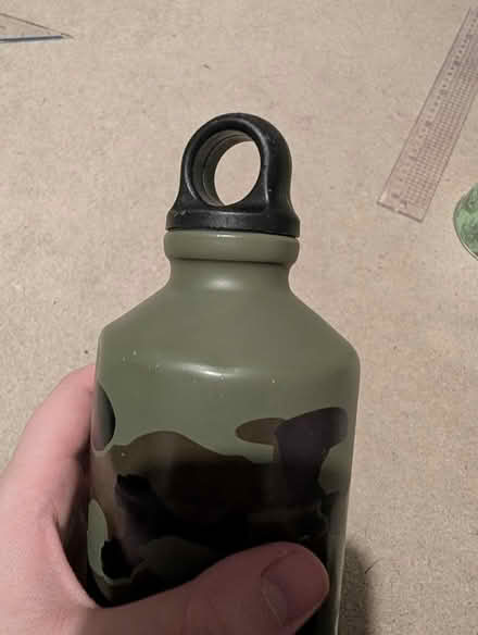 Photo of free Metal camo gelert bottle (Cranham Gate GL3) #3