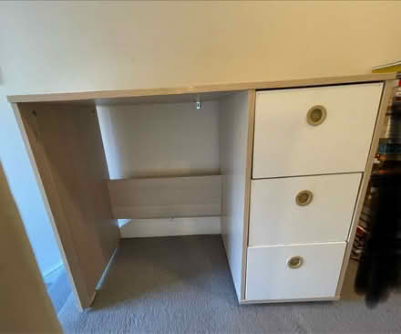 Photo of free Small desk with drawers (Widcombe) #1