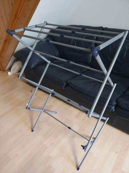 Photo of free Clothes drying rack (Iffley Road (OX4)) #1