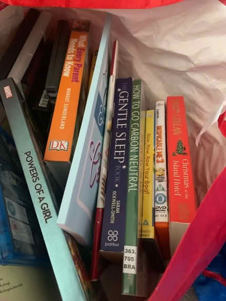 Photo of free Bag of mixed books and dvds (Baguley M23) #2
