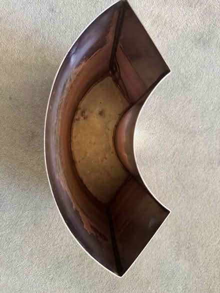 Photo of free Curved Stainless steel vase (SE11) #1