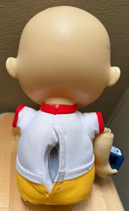 Photo of free Battery-operated doll, arm missing (Valencia Avenue, Sunnyvale) #3