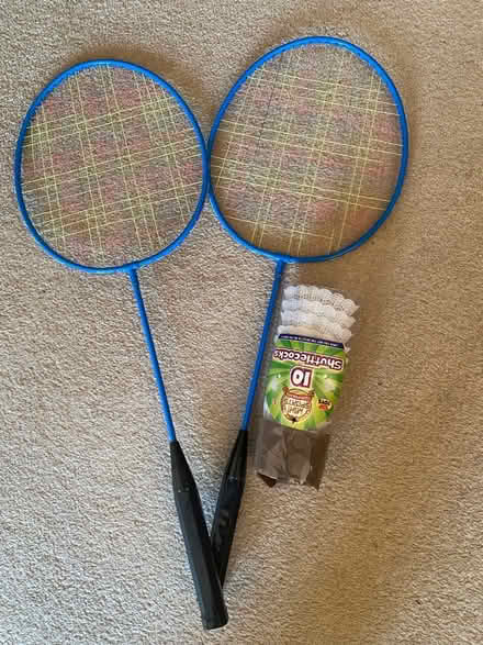 Photo of free Badminton racquets & shuttlecocks (Haywards Heath RH16) #1