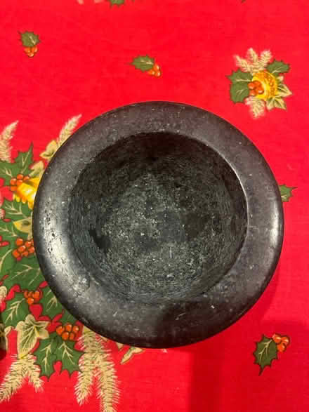 Photo of free Black granite pestle & mortar (Henley-on-Thames RG9) #3
