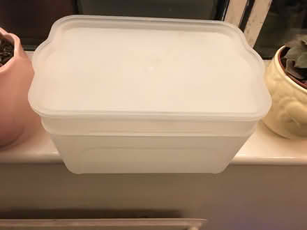 Photo of free Plastic Boxes - ~11x8x6 inches (Church Road) #1