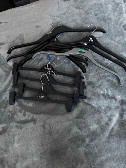 Photo of free 12 Coat Hangers (Wood Farm OX3) #1