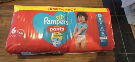 Photo of free Unopened Pampers pull-ups size 6 (Woodcote Rg8 0sg) #1
