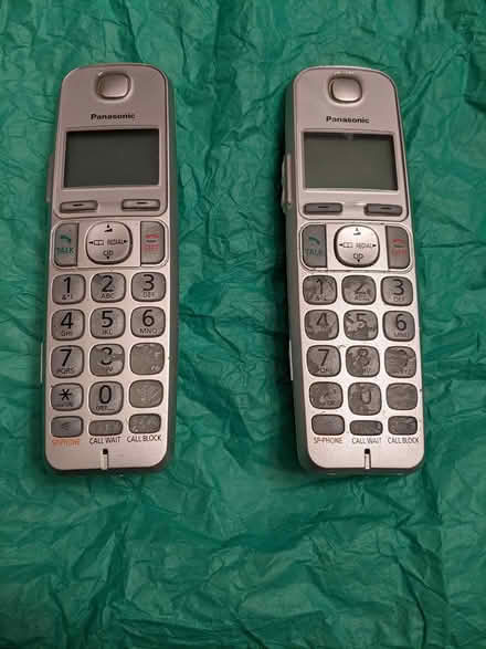 Photo of free 2 Panasonic Wireless Handsets (NE Atl.Near Briarcliff&Clifton) #1