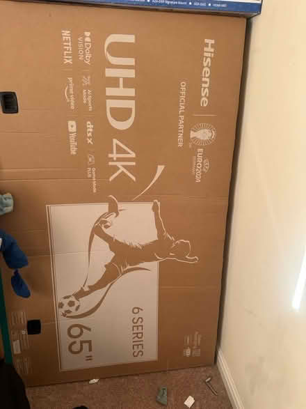 Photo of free 65” carton (Gem street L5) #1