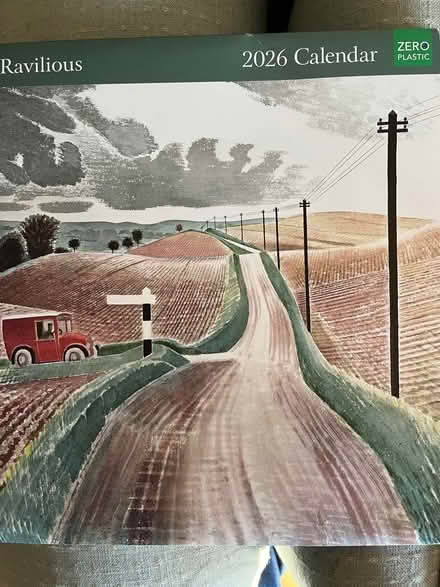Photo of free Eric Ravilious calendar 2026 (Willingdon BN20) #1