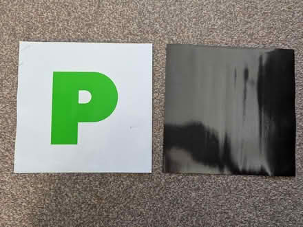Photo of free P plates (Gosport PO12) #2