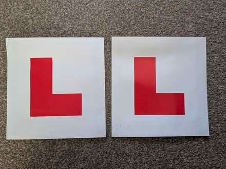 Photo of free L plates (Gosport PO12) #1