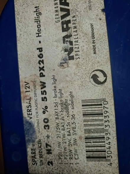 Photo of free Car halogen light bulb set (City of Bristol BS5) #2