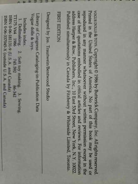 Photo of free Vogue Dolls and Toys (El Sobrante) #2