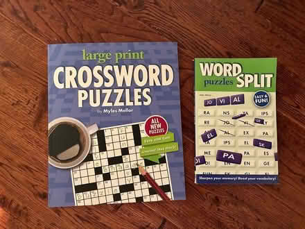 Photo of free Crossword and word puzzle book (Bronte area) #1