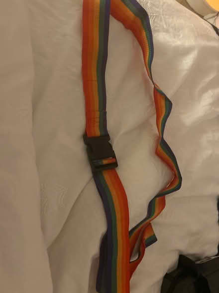 Photo of free Suitcase belt. Pride colours (West Ealing) #1