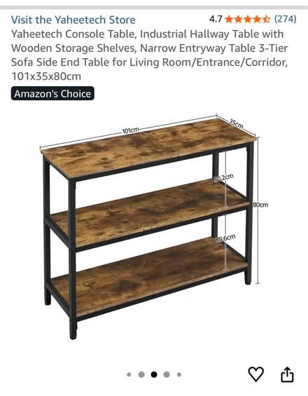 Photo of free Console table (E17) #4