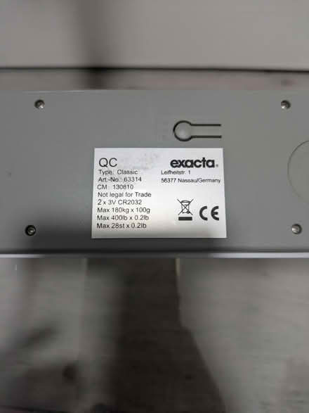 Photo of free Glass Scales (CT1) #2