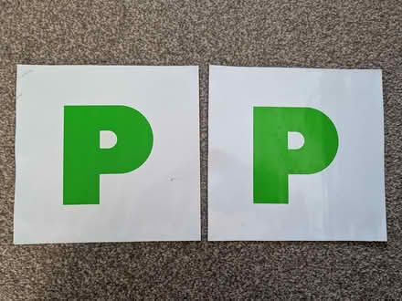Photo of free P plates (Gosport PO12) #1