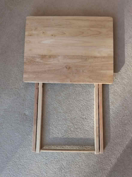 Photo of free Small collapsible wooden table (Amersham HP6) #3