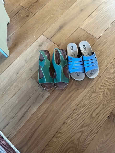 Photo of free 2 pairs of sandals size 36 (Horsham) #1