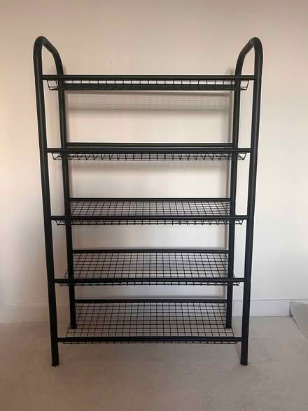 Photo of free Black shoe rack (WA4) #1