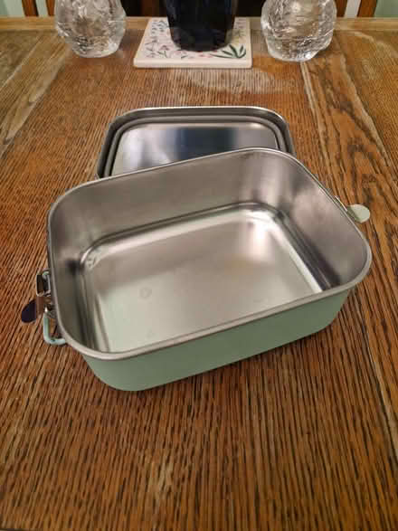 Photo of free Metal coated tupperware (Crystal Palace, SE19) #1