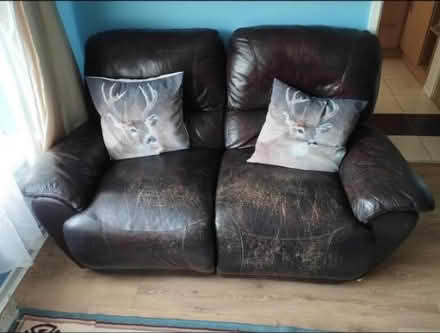 Photo of free Double recliner chair (Long Eaton NG10) #1