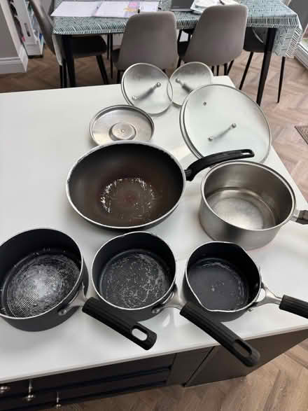 Photo of free Saucepans and wok (Nursery Hollow, Ilkeston) #1