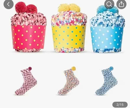 Photo of free 40brand new Cup cake socks (NW10,) #1